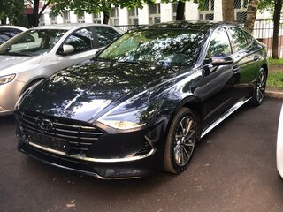 2019 Hyundai Sonata VIII (DN8), синий, 2600000 рублей, вид 1