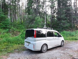 2015 Honda Stepwgn V, серый, 1500000 рублей, вид 1