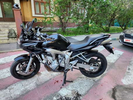 2008 Yamaha FZ6, чёрный, 350000 рублей, вид 3
