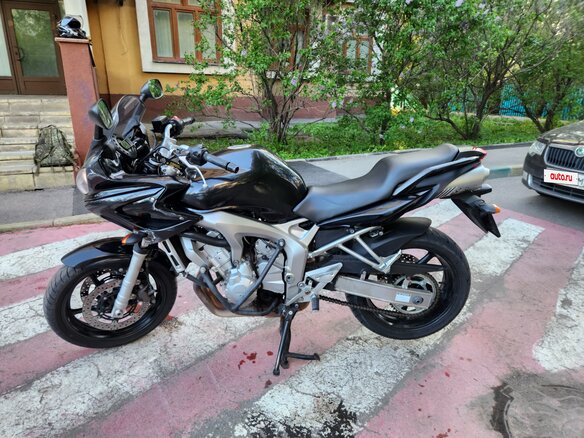 2008 Yamaha FZ6, чёрный, 350000 рублей - вид 2