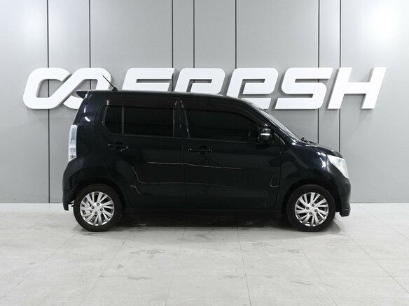 2015 Suzuki Wagon R V Рестайлинг, чёрный, 745000 рублей - вид 4