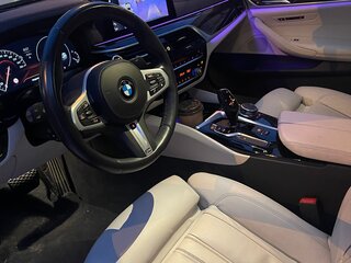 2018 BMW 5 серии 525d VII (G30/G31/G38), синий, 4700000 рублей, вид 5