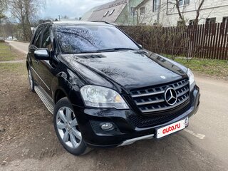 2008 Mercedes-Benz M-Класс 350 II (W164) Рестайлинг, чёрный, 1060000 рублей, вид 1