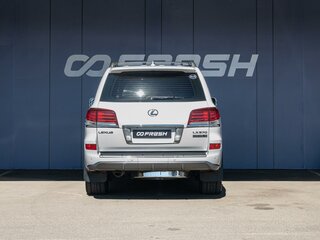 2014 Lexus LX 570 III Рестайлинг, белый, 5255000 рублей, вид 4