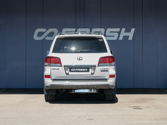 2014 Lexus LX 570 III Рестайлинг, белый, 5050000 рублей - вид 3
