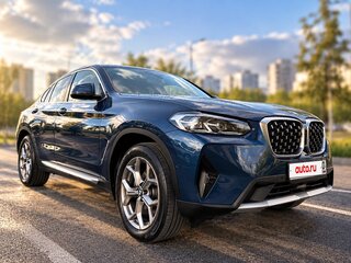2021 BMW X4 20i II (G02) Рестайлинг, синий, 6000000 рублей, вид 1