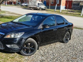 2009 Ford Focus II Рестайлинг, чёрный, 580000 рублей, вид 2