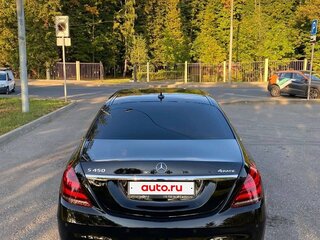 2020 Mercedes-Benz S-Класс 450 Long VI (W222, C217) Рестайлинг, чёрный, 6500000 рублей, вид 2