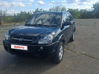 2008 Hyundai Tucson I, чёрный, 1100000 рублей, вид 1