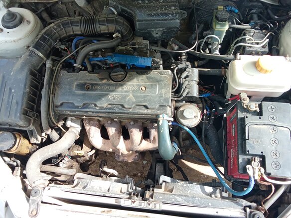 1997 Daewoo Leganza, серебристый, 100000 рублей - вид 7