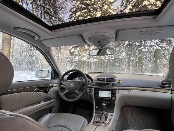 2007 Mercedes-Benz E-Класс 350 III (W211, S211) Рестайлинг, серый, 1650000 рублей - вид 32