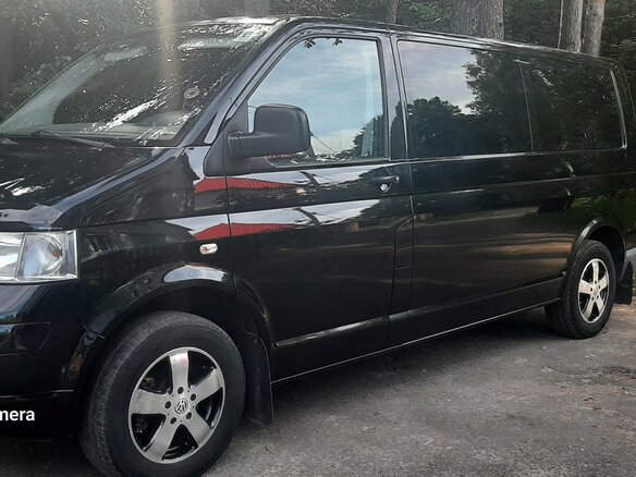 2008 Volkswagen Transporter T5, чёрный, 1600000 рублей