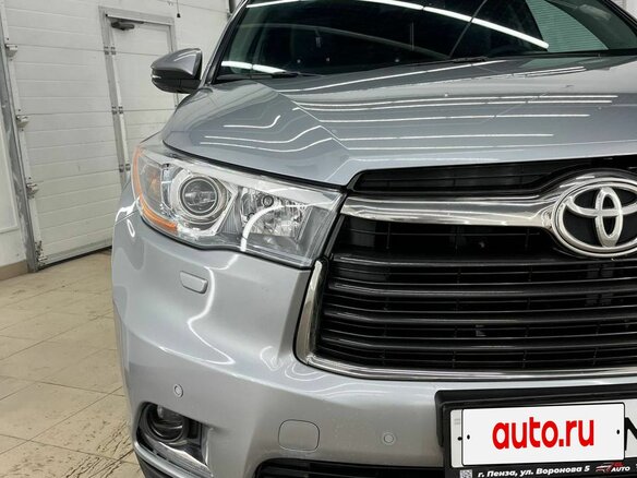 2014 Toyota Highlander III (XU50), серебристый, 2757000 рублей - вид 12