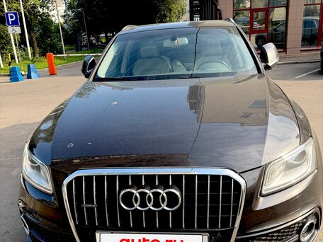 2014 Audi Q5 I (8R) Рестайлинг, коричневый, 2100000 рублей, вид 2