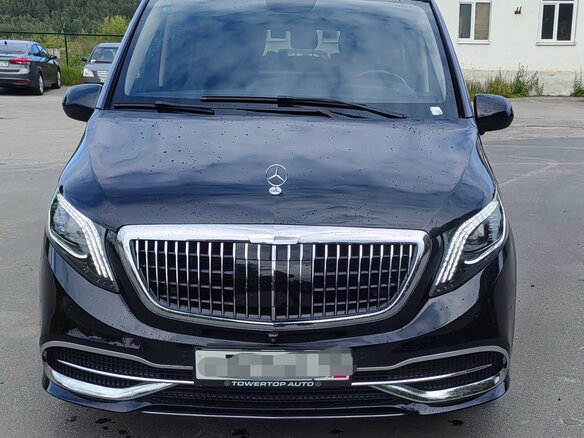 2020 Mercedes-Benz Vito 121 L3 III (W447), чёрный - вид 2