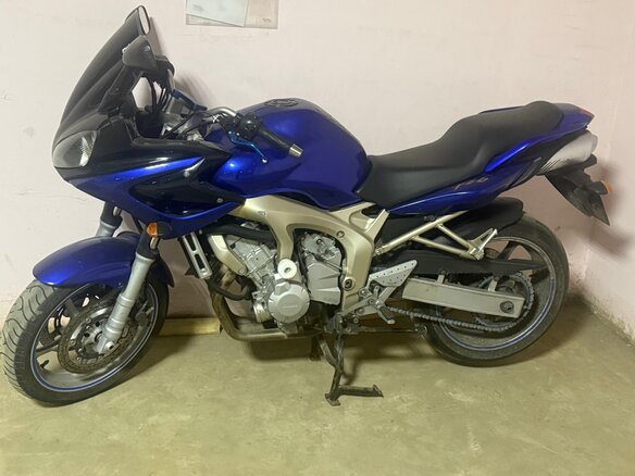 2004 Yamaha FZ6, синий, 390000 рублей - вид 1