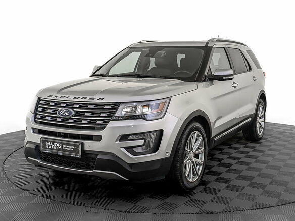 2018 Ford Explorer V Рестайлинг, серебристый, 3595000 рублей