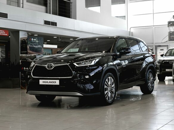 2026 Toyota Highlander IV (XU70), чёрный, 5600000 рублей