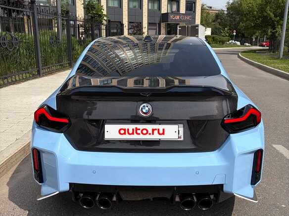 2023 BMW M2 G87, синий - вид 2