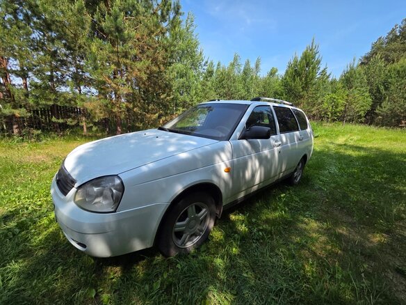 2011 Lada (ВАЗ) Priora I, белый, 430000 рублей