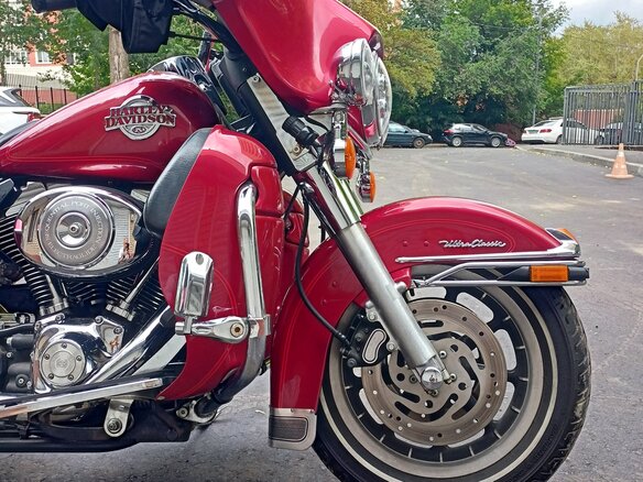2004 Harley-Davidson Electra Glide, красный, 699000 рублей - вид 14