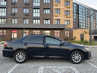 2016 Toyota Camry VII (XV50) Рестайлинг, голубой, 1590000 рублей, вид 2