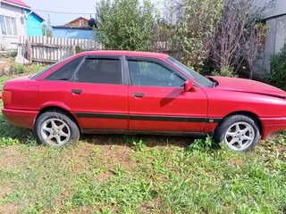 1989 Audi 80 IV (B3), красный, 110000 рублей, вид 2
