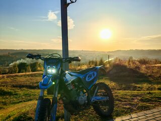 2023 Motoland Enduro 300, голубой, 225000 рублей, вид 1