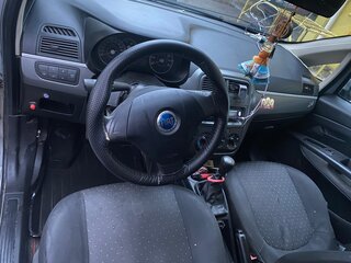 2007 Fiat Punto III Grande Punto, серебристый, 150000 рублей, вид 3