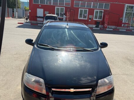 2007 Chevrolet Aveo I, чёрный, 348000 рублей, вид 1