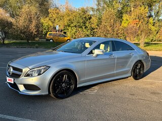 2015 Mercedes-Benz CLS 350 BlueTEC II (C218) Рестайлинг, серый, 3990000 рублей, вид 2