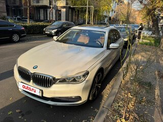 2016 BMW 7 серии Long 750Li xDrive VI (G11/G12), белый, 3100000 рублей, вид 1