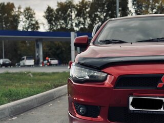 2008 Mitsubishi Lancer X, красный, 730000 рублей, вид 4