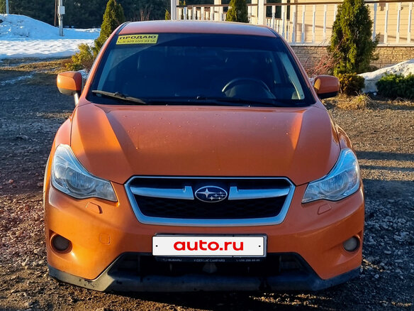 2011 Subaru XV I, оранжевый, 1200000 рублей