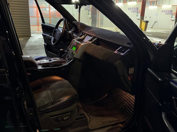 2005 Land Rover Range Rover Sport Supercharged I, чёрный, 1150000 рублей - вид 13