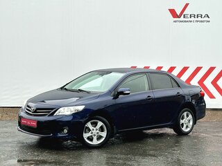 2012 Toyota Corolla X (E140, E150) Рестайлинг, синий, 1500000 рублей, вид 1