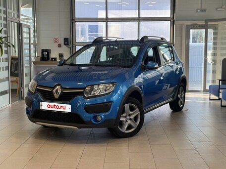 2018 Renault Sandero Stepway II, синий, 1300000 рублей, вид 1