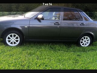 2016 Lada (ВАЗ) Priora I Рестайлинг, серебристый, 490000 рублей, вид 4