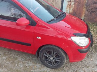 2009 Hyundai Getz I Рестайлинг, красный, 560000 рублей, вид 3