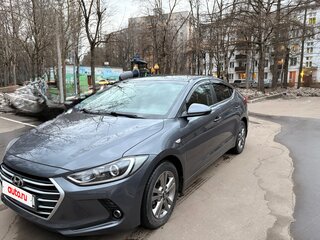 2017 Hyundai Elantra VI (AD), серый, 1700000 рублей, вид 1