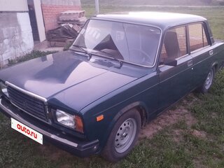 2005 Lada (ВАЗ) 2107, зелёный, 139000 рублей, вид 2