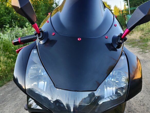 2002 Honda CBR 954RR Fireblade, красный, 425000 рублей - вид 13