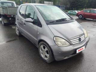 1999 Mercedes-Benz A-Класс 160 I (W168), серебристый, 190000 рублей, вид 1