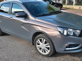 2018 Lada (ВАЗ) Vesta SW I, серый, 830000 рублей, вид 3