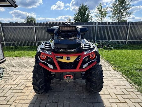 2012 BRP Can-Am Outlander 500, жёлтый, 670000 рублей, вид 2