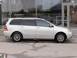 2001 Toyota Corolla Fielder IX (E120, E130), серебристый, 580000 рублей, вид 4