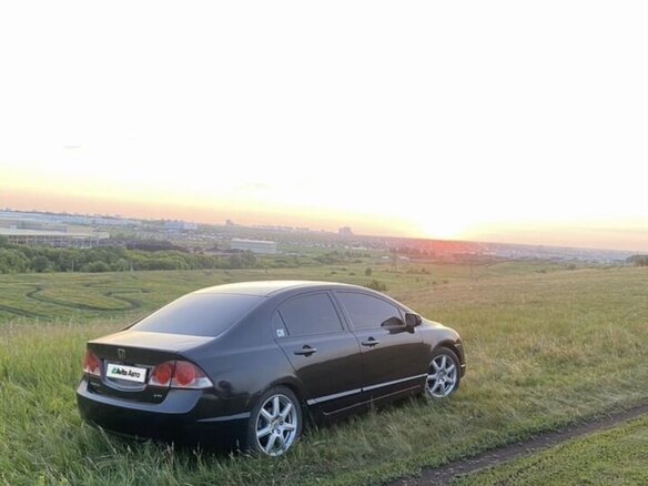 2007 Honda Civic VIII, чёрный - вид 20