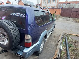 1998 Toyota Land Cruiser Prado 90 Series, синий, 860000 рублей, вид 4
