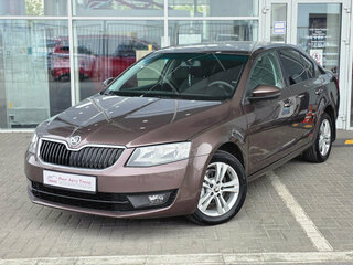 2014 Skoda Octavia III (A7), коричневый, 859000 рублей, вид 1