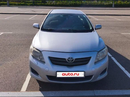 2007 Toyota Corolla X (E140, E150), серебристый, 470000 рублей, вид 2